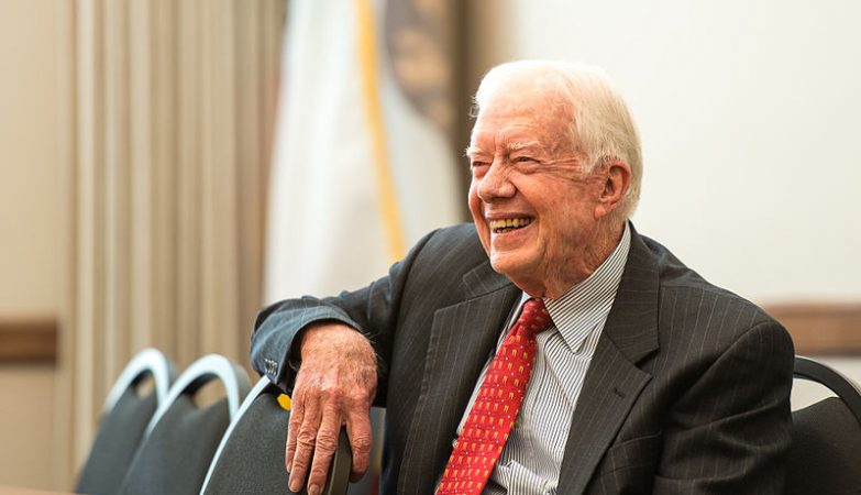 O ex-presidente norte-americano, Jimmy Carter