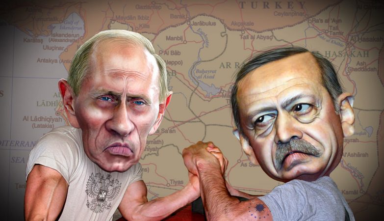 O derrube de um caça russo e a compra de petróleo ao Estado Islâmico na base de um braço de ferro entre a  Rússia de Vladimir Putin e a Turquia de Recep Tayyip Erdogan