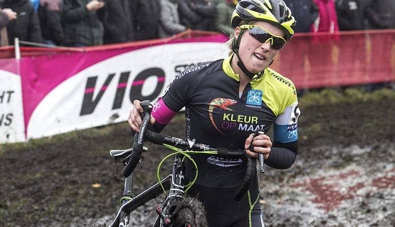 A ciclista belga Femke Van den Driessche