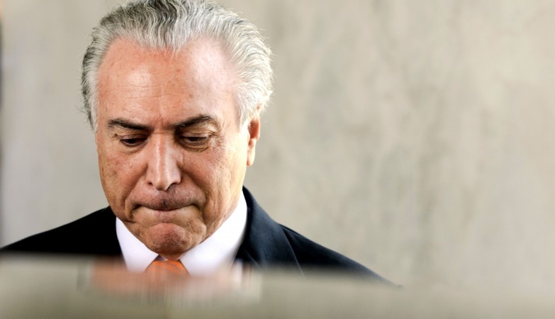 O vice-presidente brasileiro, Michel Temer