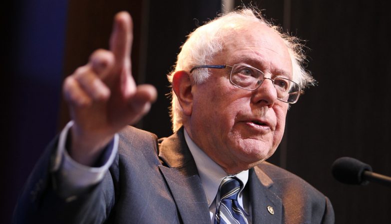 Bernie Sanders, proto-candidato democrata às presidenciais norte-americanas