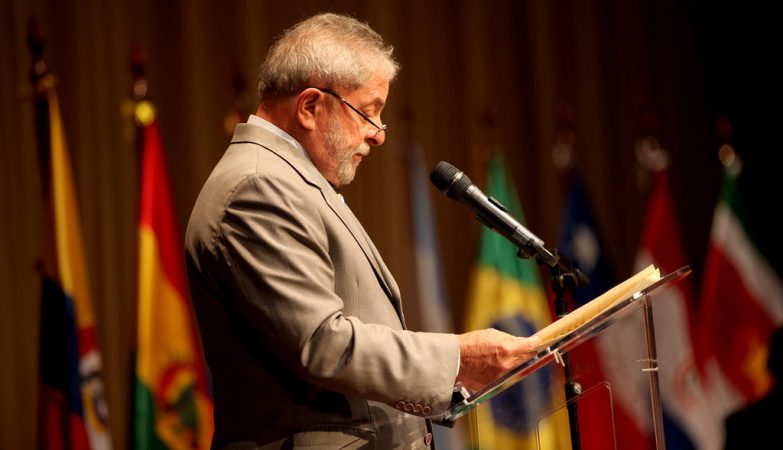 O ex-presidente do Brasil, Lula da Silva