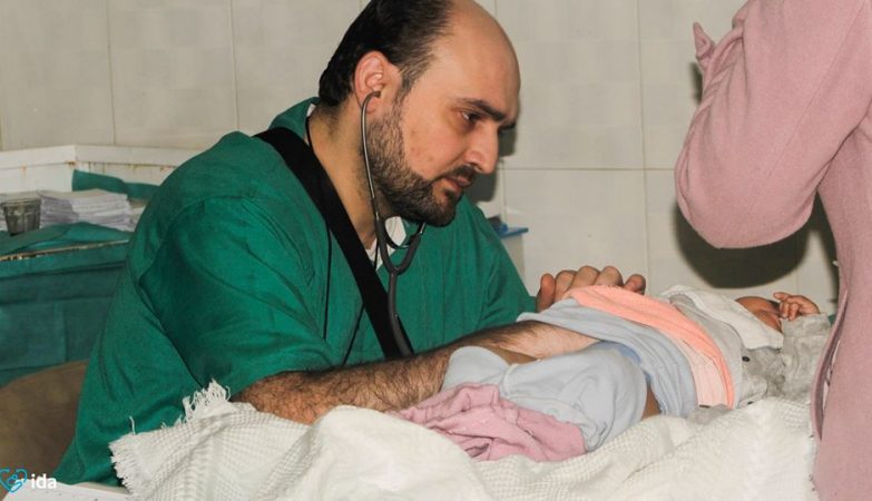 Muhammad Waseem Maaz, o último pediatra na zona de Alepo controlada pela oposição