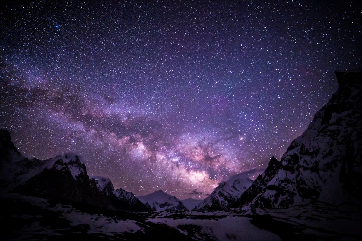 A Via Láctea, vista do Paquistão