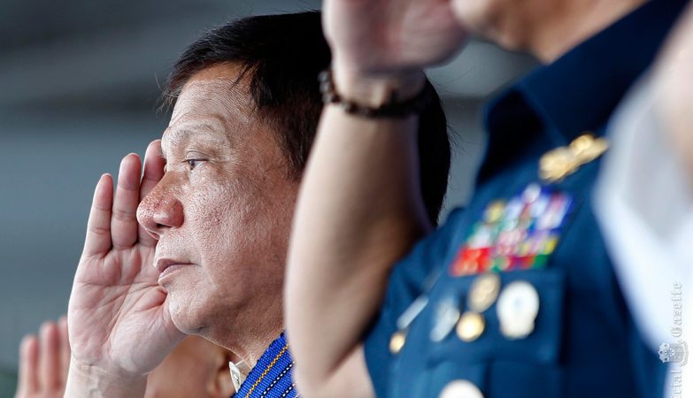O presidente das Filipinas, Rodrigo Roa Duterte