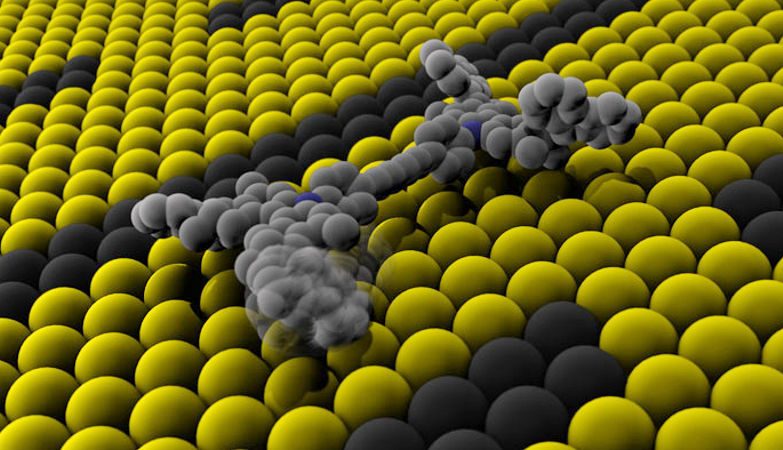 O "nanocarro", um veículo microscópico construído a partir de uma única molécula