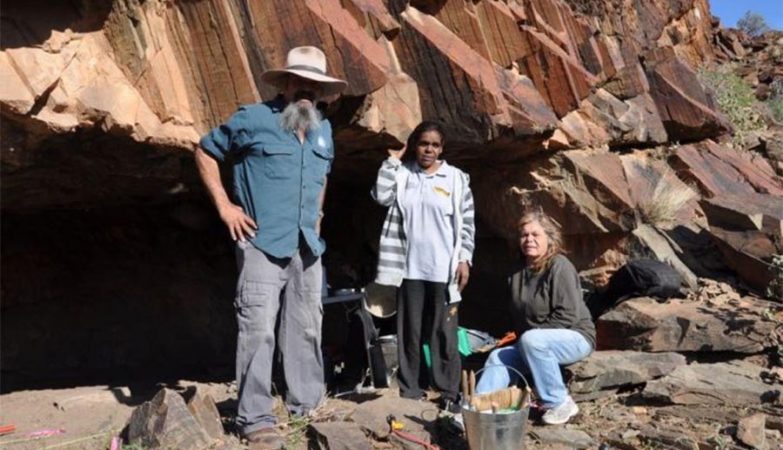O ancião Clifford Coulthard, do povo nativo Adnyamathanha, descobriu o mais antigo local aborígene da Austrália.