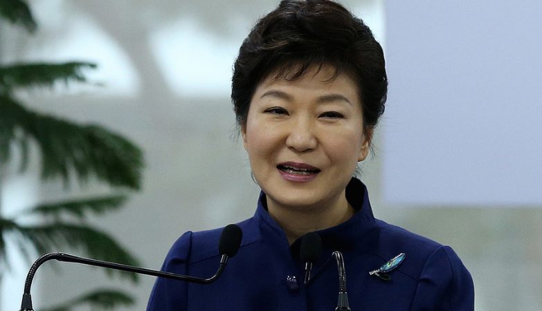 Park Geun-hye, a presidente da Coreia do Sul