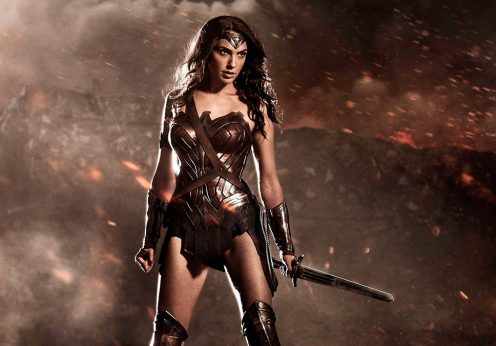 Wonder Woman é interpretada pela atriz israelita Gal Gadot