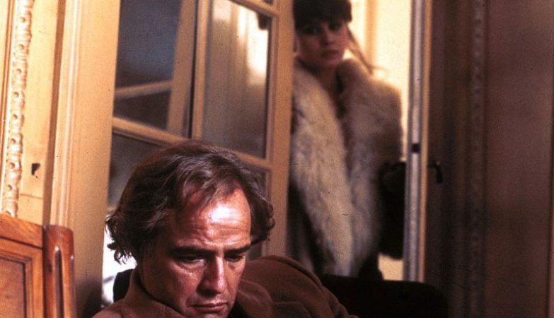 Marlon Brando e Maria Schneider no filme "O Último Tango em Paris"