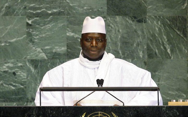 O ex-Presidente da Gâmbia, Yahya Jammeh