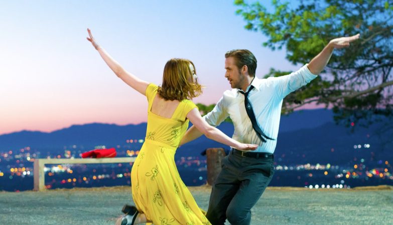 Emma Stone e Ryan Gosling no filme "La La Land", de Damien Chazelle