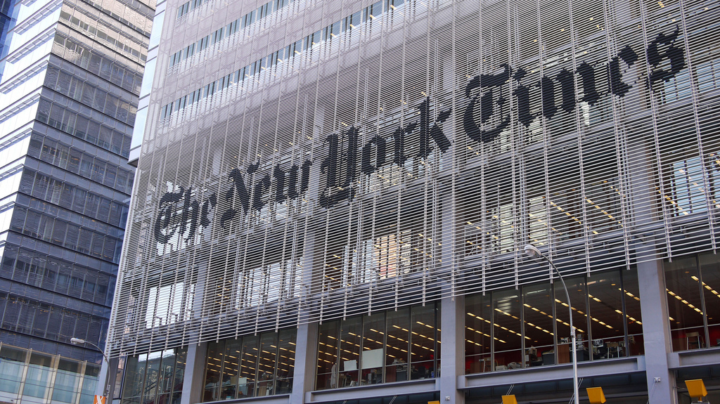 Sede do New York Times em Nova Iorque