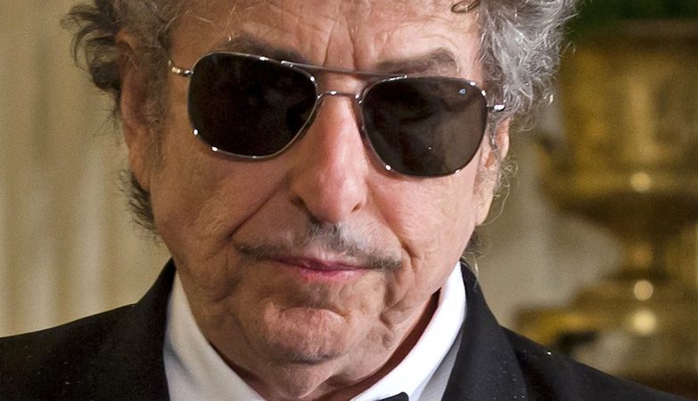 O músico Bob Dylan, Prémio Nobel da Literatura 2016, 