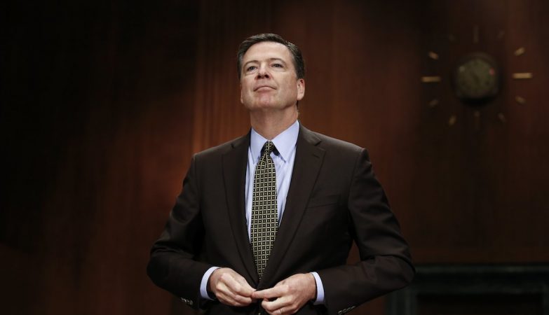 O ex-director do FBI, James Comey