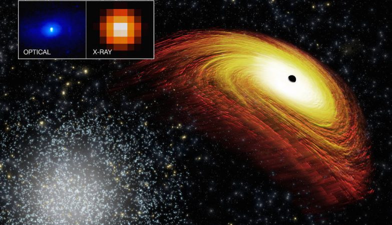 Astrónomos perseguem buraco negro supermassivo desertor
