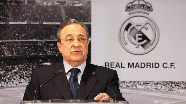Florentino Pérez, presidente do Real Madrid