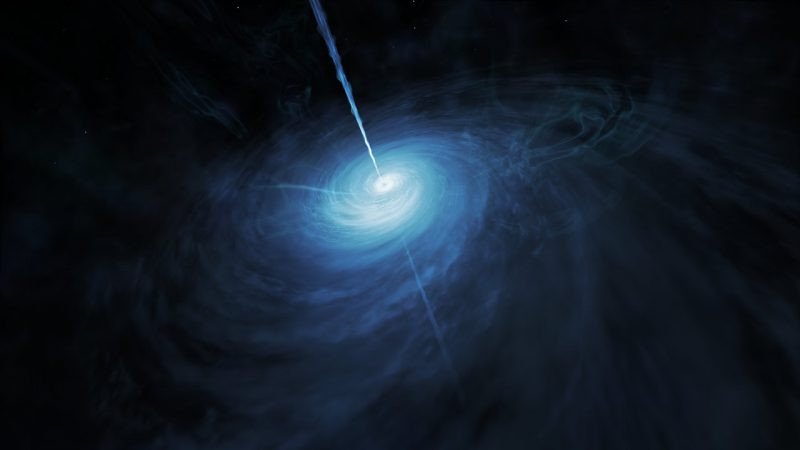 Descoberto o buraco negro mais brilhante dos primÃ³rdios do Universo