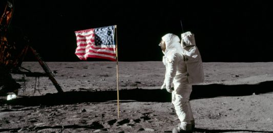 Edwin Aldrin na Lua