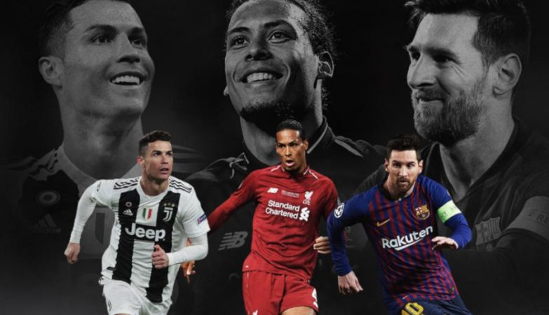 Messi, Ronaldo e Van Dijk são os finalistas do prêmio de melhor do