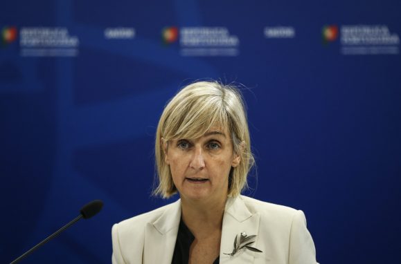 A ministra da Saúde, Marta Temido