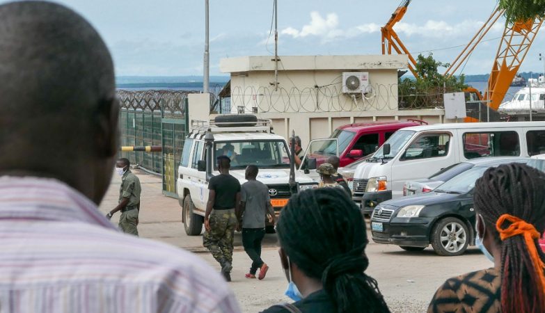 Deslocados dos ataques a Palma, Moçambique