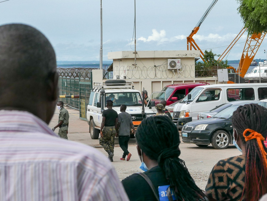 Deslocados dos ataques a Palma, Moçambique