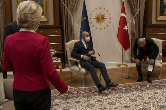 Ursula Von der Leyen na Turquia