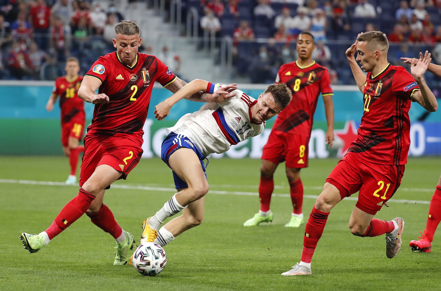 Belgium 3 0 Russia Belgian Devils On The Loose In St Petersburg Zap Sports Prime Time Zone