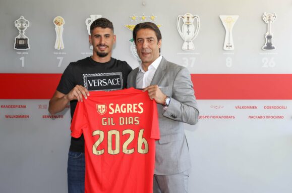 Gil Dias no Benfica