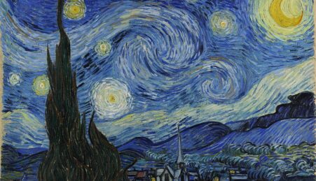 "A Noite Estrelada", de Van Gogh.