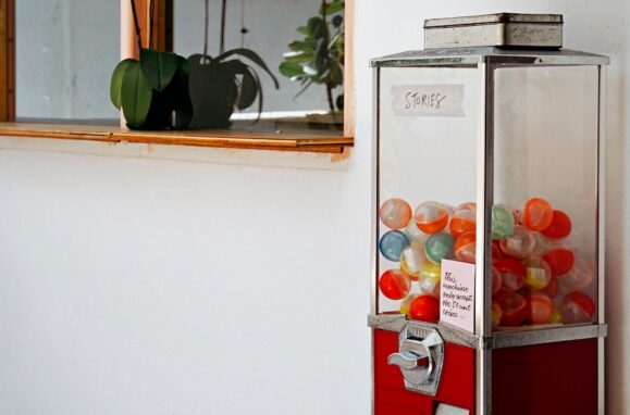 Máquina de venda automática de brindes