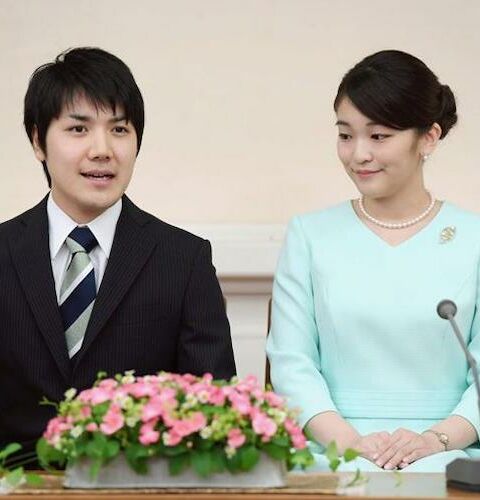 Princesa Mako e o marido Komuro Kei