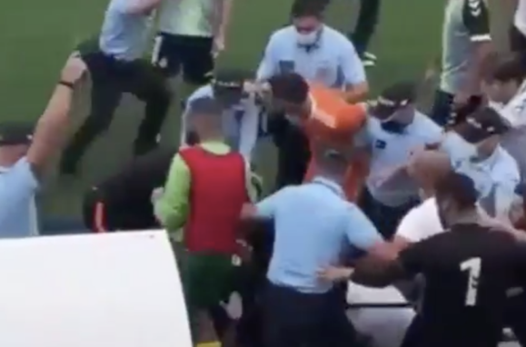 Agentes disparam para o ar no jogo entre o Olímpico do Montijo e o Vitória de Setúbal B