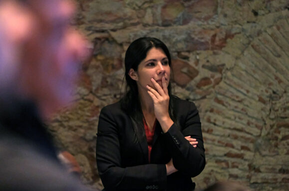 Mariana Mortágua, deputada e dirigente do Bloco de Esquerda