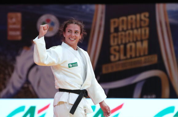 A judoca Bárbara Timo