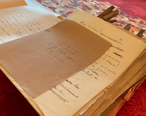 Os manuscritos de Louis-Ferdinand Céline.