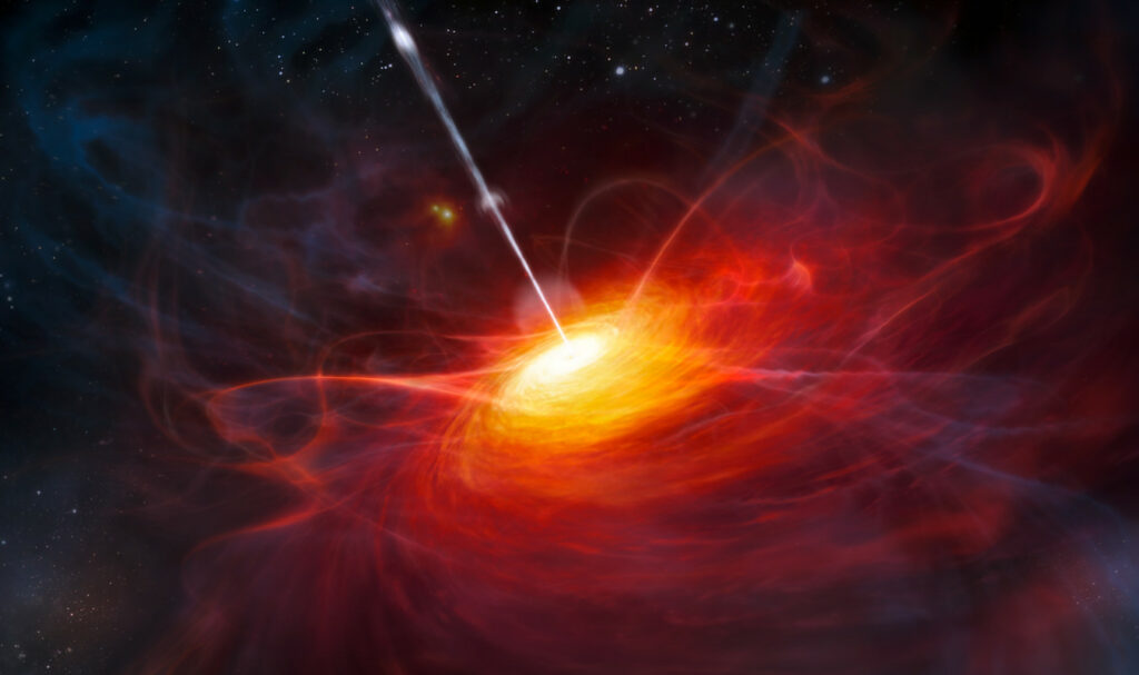 El agujero negro de más rápido crecimiento en el universo descubierto recientemente