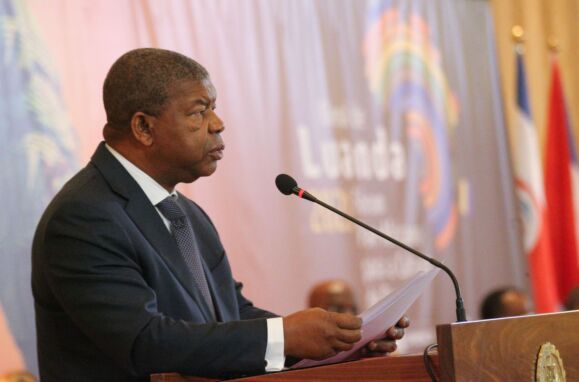 João Lourenço, Presidente da República de Angola, a discursar