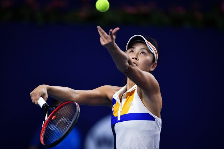 A tenista chinesa de 35 anos, Peng Shuai.