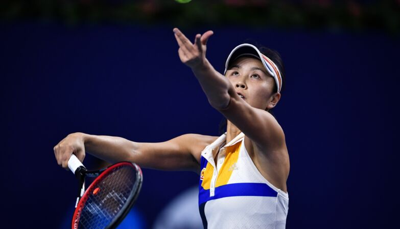 A tenista chinesa de 35 anos, Peng Shuai.