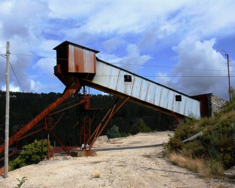 Ruínas das Minas da Borralha, em Montalegre, Vila Real