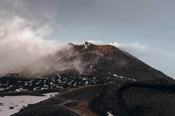 Vulcão Etna, na Sicília, Itália