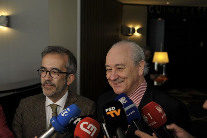 Rui Rio com Paulo Rangel