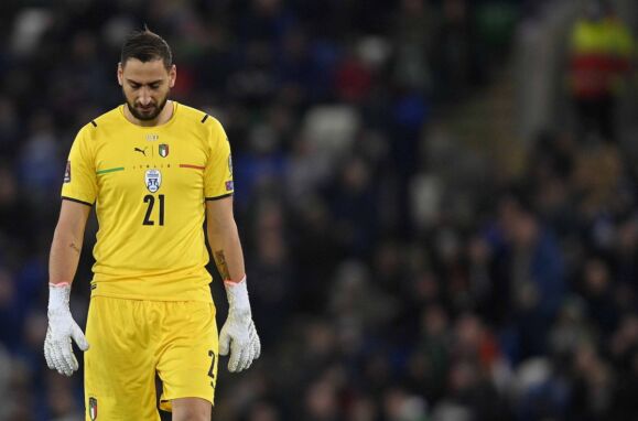 O guarda-redes italiano Gianluigi Donnarumma