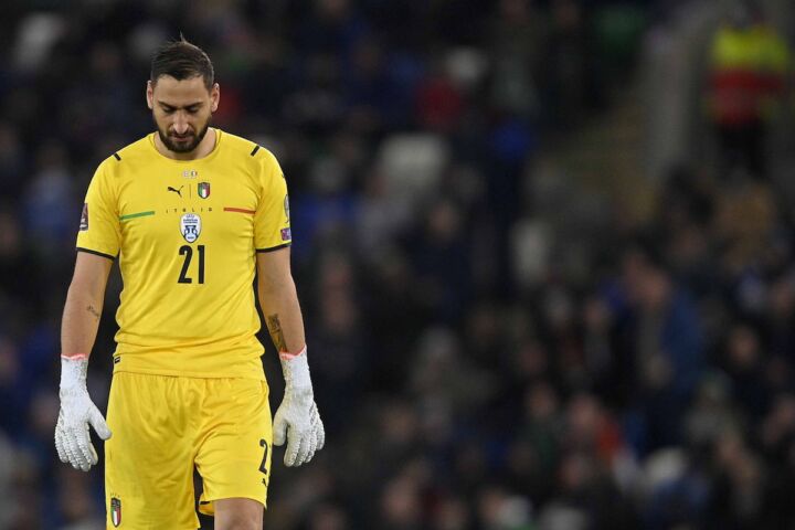 O guarda-redes italiano Gianluigi Donnarumma