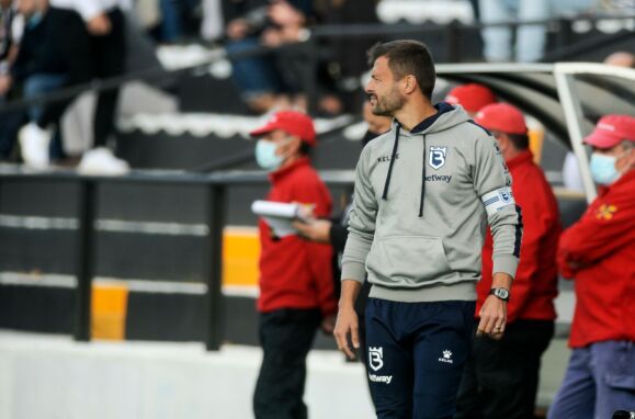 O treinador do Belenenses, Filipe Cândido.