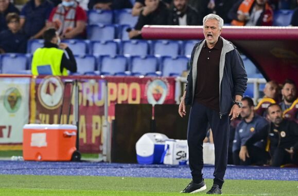 José Mourinho, treinador da AS Roma.