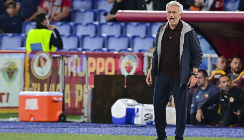 José Mourinho, treinador da AS Roma.