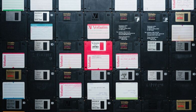 Muitas disquetes